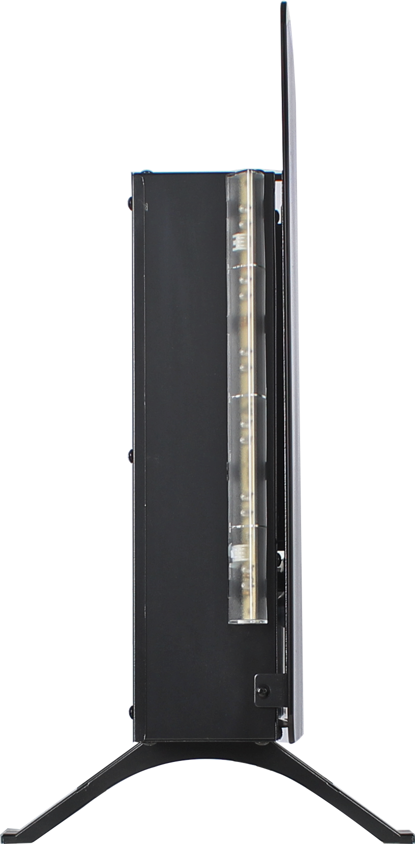 48 inch Curved Front Wall Mounted Electric Fireplace with Remote and Multi Color Flame & Emberbe