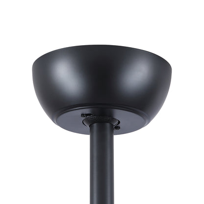 84 in. Super Large Black Ceiling Fan with 8 Blades Included with Remote