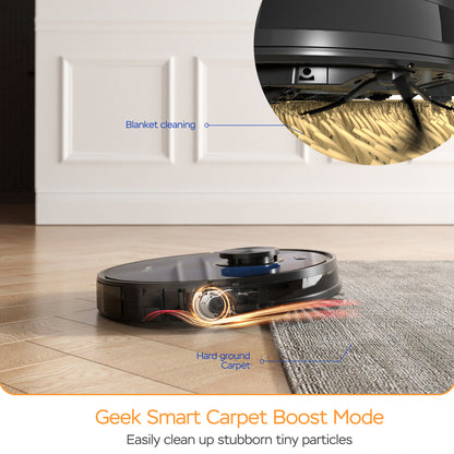 Smart L7 Robot Vacuum Cleaner and Mop, LDS Navigation, Wi-Fi Connected APP