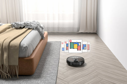 Smart L8 Robot Vacuum Cleaner and Mop, LDS Navigation, Wi-Fi Connected APP, Selective Room Cleaning,MAX 2700 PA Suction