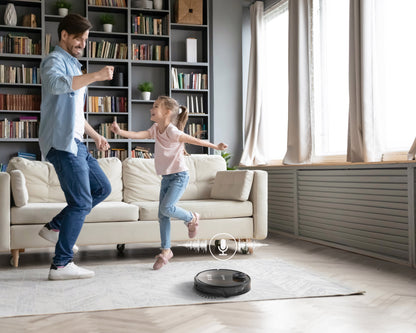 Smart L8 Robot Vacuum Cleaner and Mop, LDS Navigation, Wi-Fi Connected APP, Selective Room Cleaning,MAX 2700 PA Suction