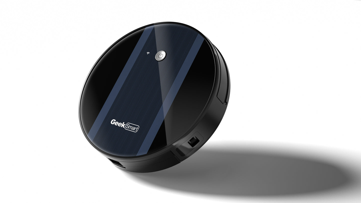 Smart Robot Vacuum Cleaner G6, Ultra-Thin, 1800Pa Strong Suction, Automatic Self-Charging, Wi-Fi Connectivity, App Control
