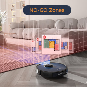 Smart L7 Robot Vacuum Cleaner and Mop, LDS Navigation, Wi-Fi Connected APP