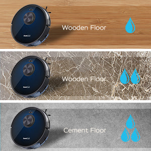 Smart L7 Robot Vacuum Cleaner and Mop, LDS Navigation, Wi-Fi Connected APP