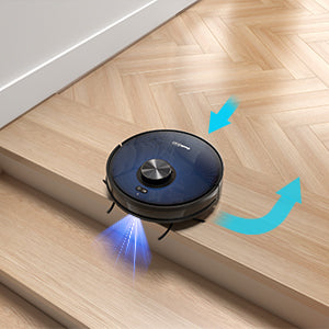 Smart L7 Robot Vacuum Cleaner and Mop, LDS Navigation, Wi-Fi Connected APP