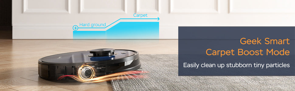 Smart L7 Robot Vacuum Cleaner and Mop, LDS Navigation, Wi-Fi Connected APP