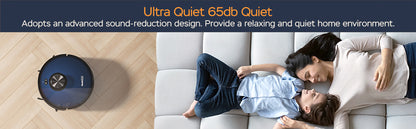 Smart L7 Robot Vacuum Cleaner and Mop, LDS Navigation, Wi-Fi Connected APP