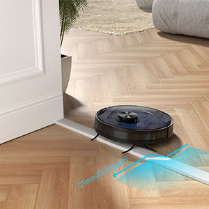 Smart L7 Robot Vacuum Cleaner and Mop, LDS Navigation, Wi-Fi Connected APP