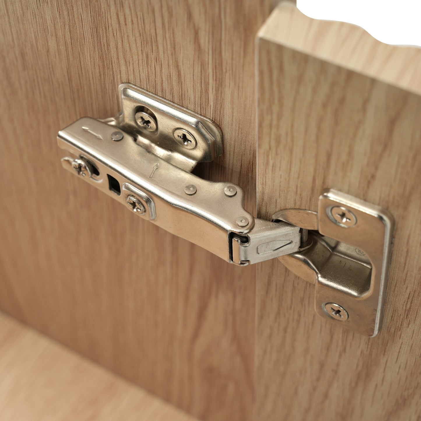 21.6 inch Modern Floating Bathroom Vanity with Ceramic Basin - Perfect for Small Bathrooms