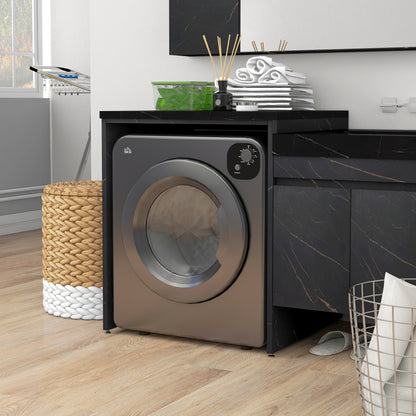 Portable Clothes Dryer, 120V 1300W Compact Laundry Dryer with Intelligent Drying, 3.2 cu.ft Stainless Steel Drum