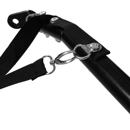 Outdoor Heavy Duty Collapsible Pet Bike Trailer with 16-Inch All-Terrain Wheels & Universal Hitch