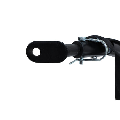 Outdoor Heavy Duty Collapsible Pet Bike Trailer with 16-Inch All-Terrain Wheels & Universal Hitch