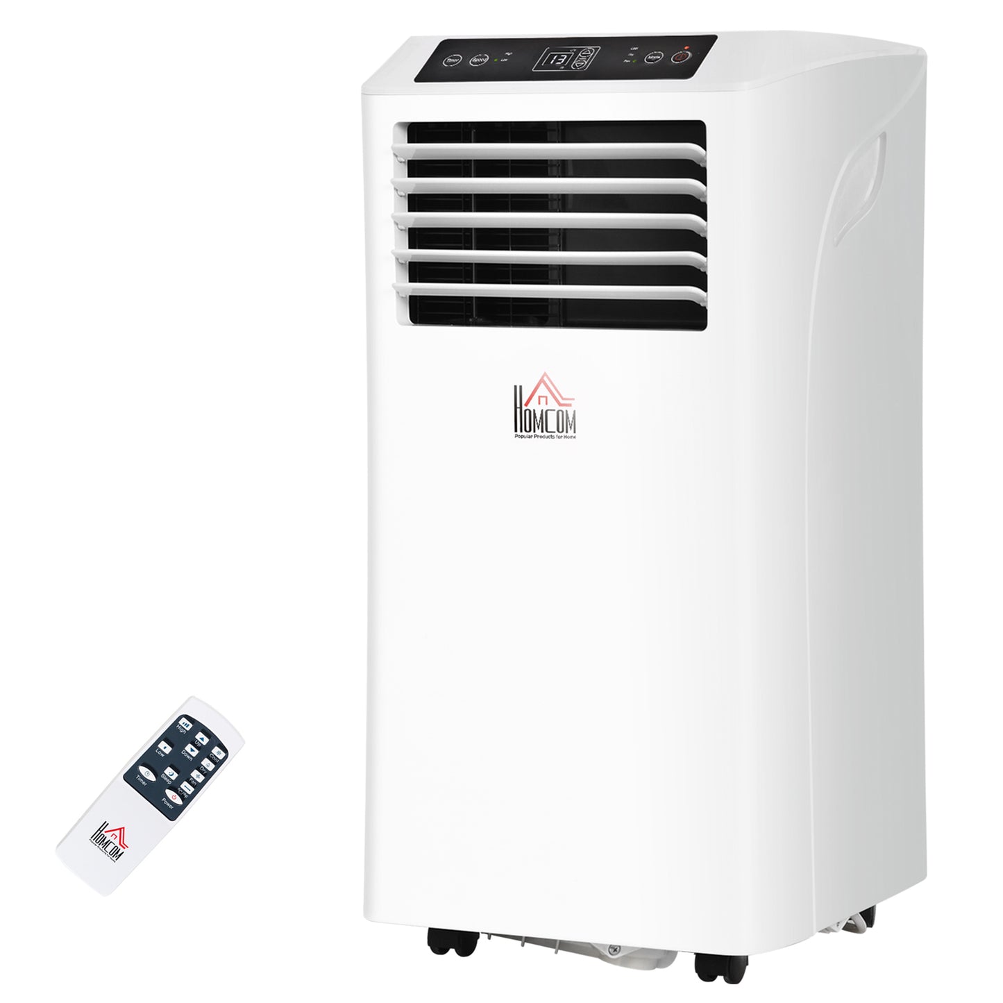 8000 BTU Mobile Portable Air Conditioner with Cooling, Dehumidifier, Ventilating, Remote Control, 24-Hour Timer