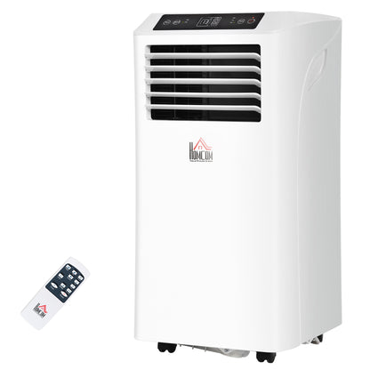 8000 BTU Mobile Portable Air Conditioner with Cooling, Dehumidifier, Ventilating, Remote Control, 24-Hour Timer
